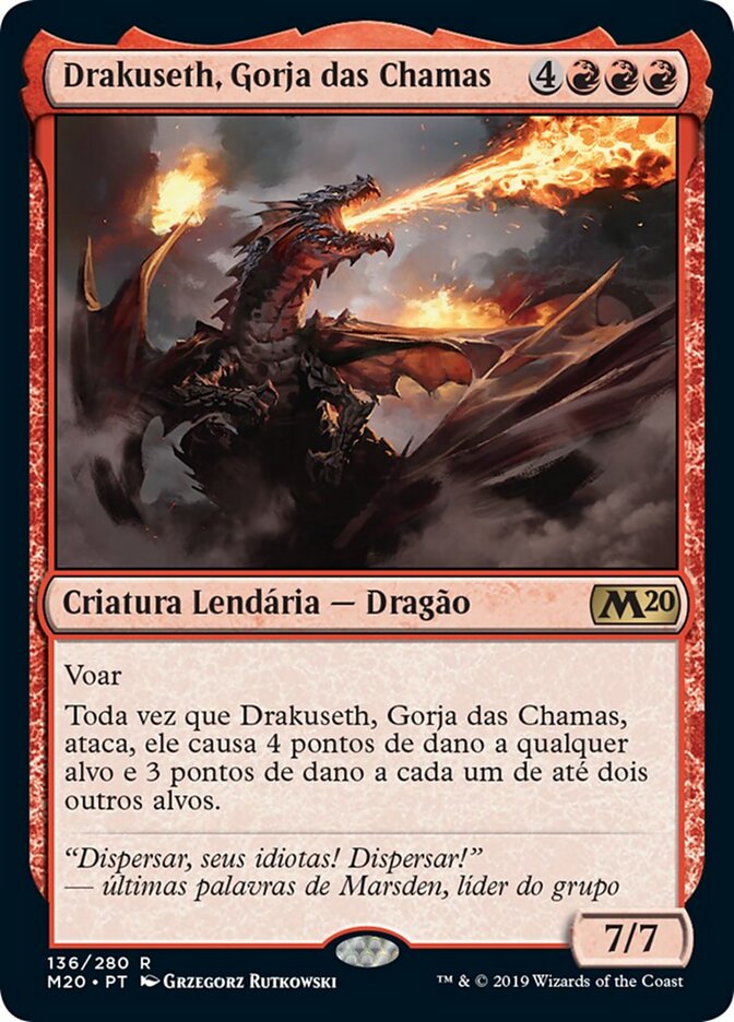 Drakuseth, Gorja das Chamas