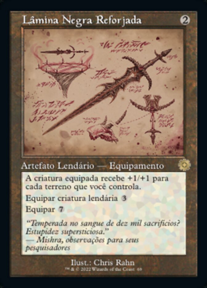 Lâmina Negra Reforjada