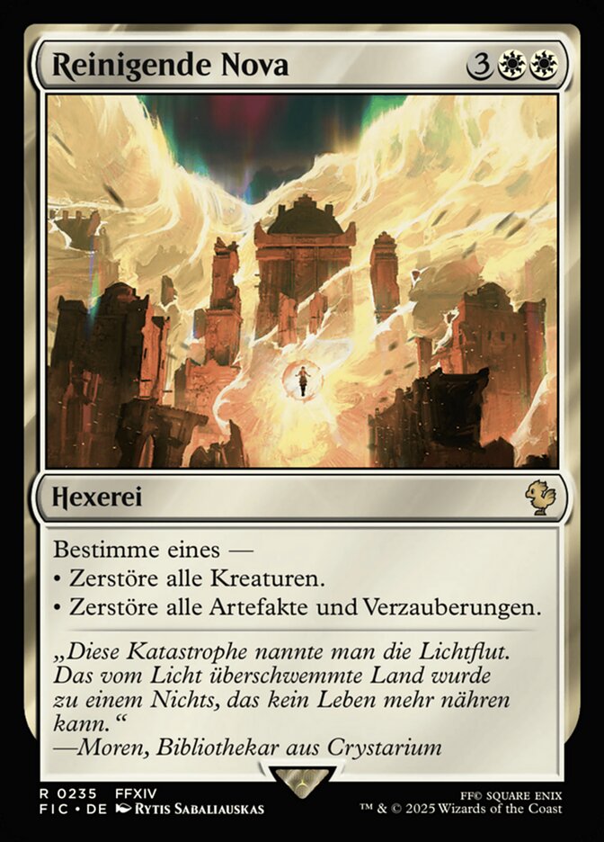 Reinigende Nova
