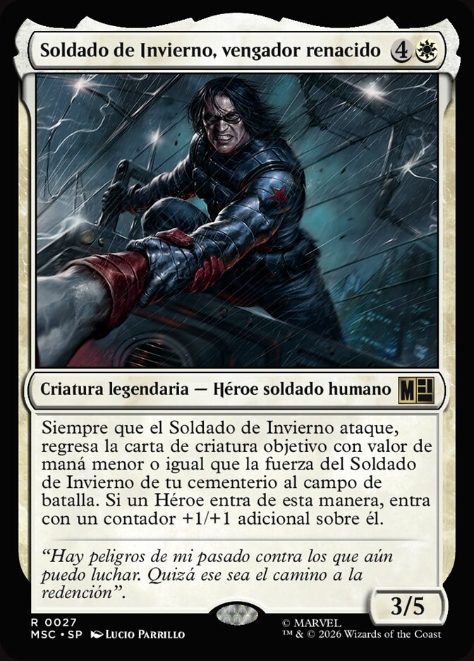 Soldado de Invierno, vengador renacido