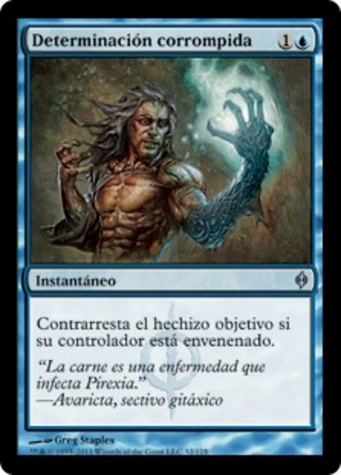 Determinación corrompida