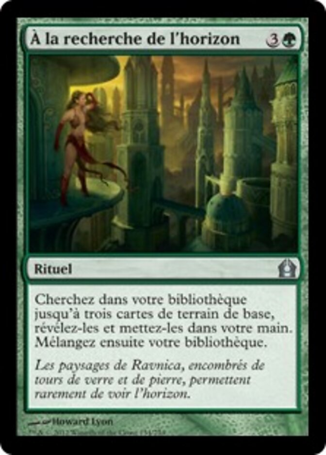 À la recherche de l'horizon
