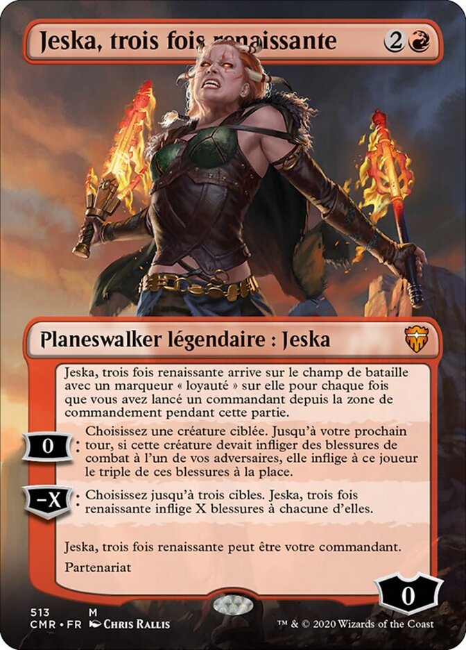 Jeska, trois fois renaissante
