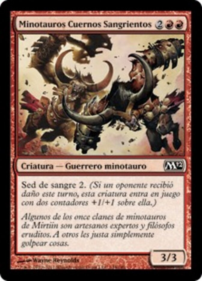 Minotauros Cuernos Sangrientos
