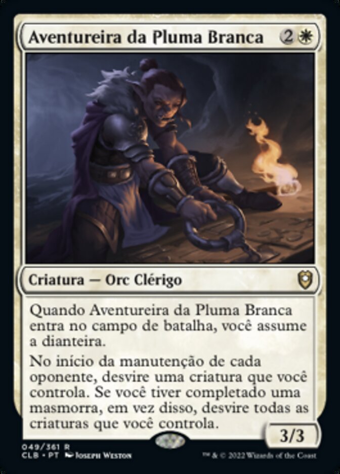 Aventureira da Pluma Branca
