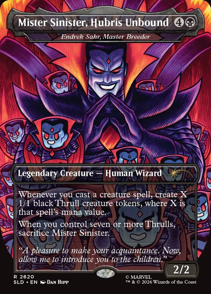 Mister Sinister, Hubris Unbound