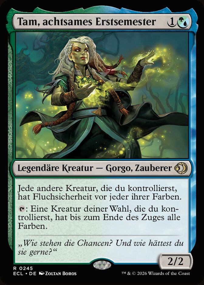 Tam, achtsames Erstsemester