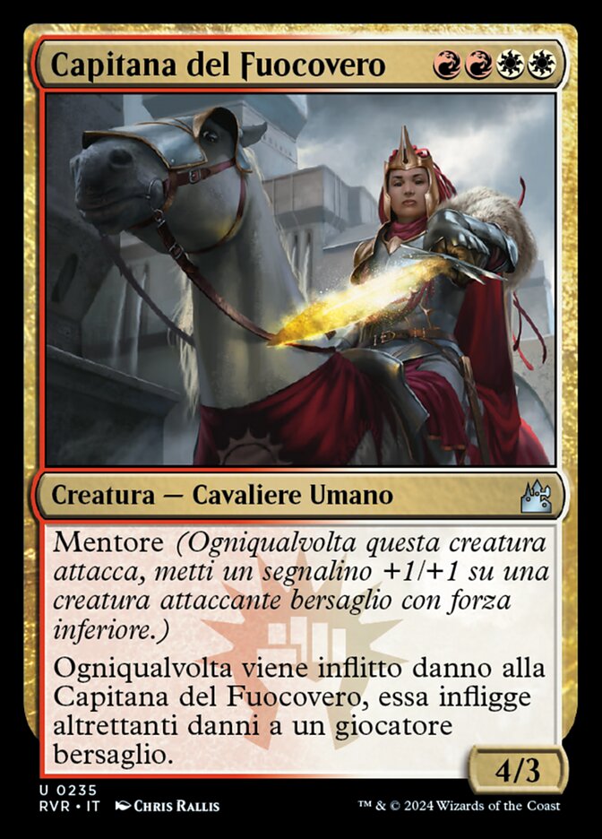 Capitana del Fuocovero