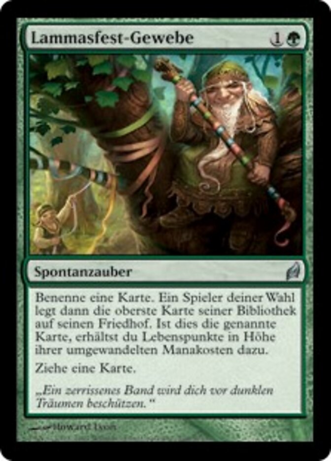Lammasfest-Gewebe