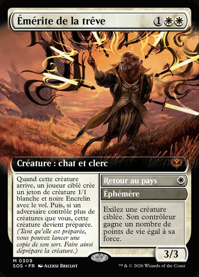 Emeritus of Truce // Swords to Plowshares