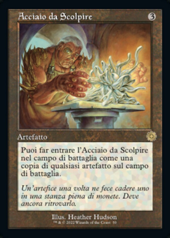 Acciaio da Scolpire