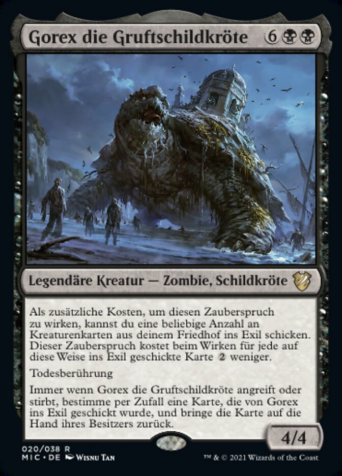 Gorex die Gruftschildkröte