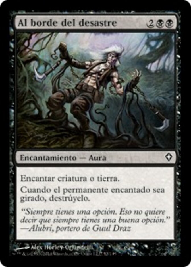 Al borde del desastre