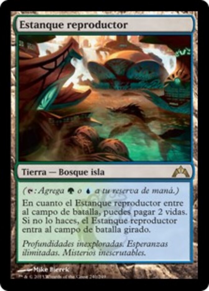 Estanque reproductor