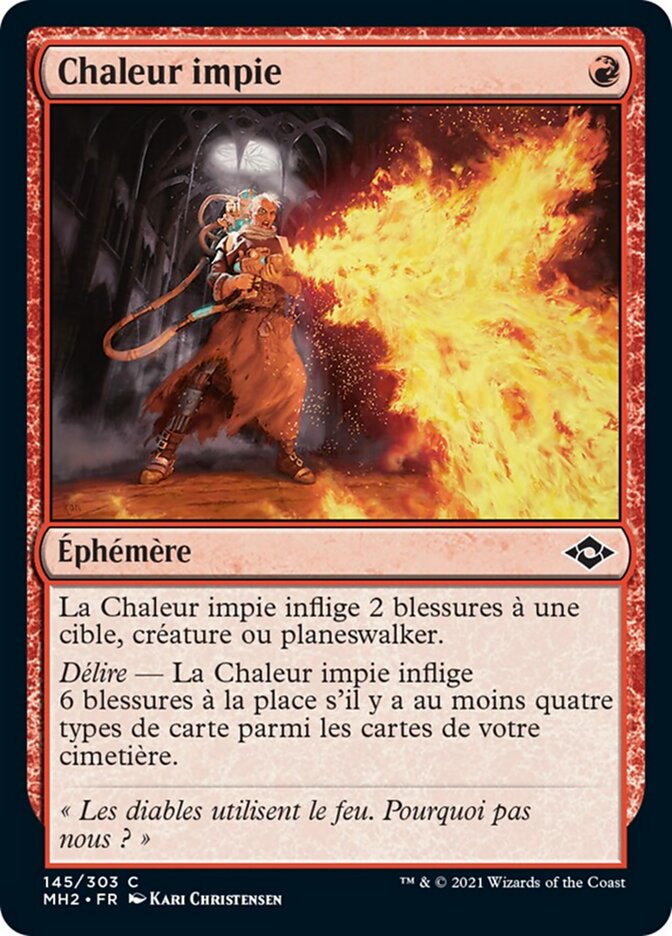 Chaleur impie