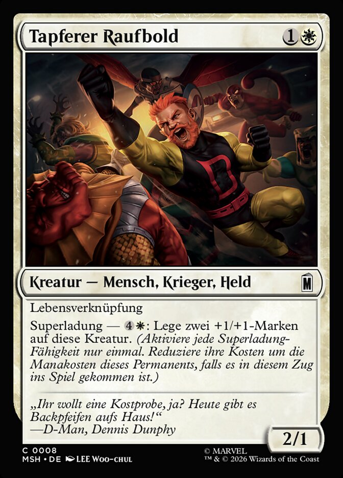 Tapferer Raufbold