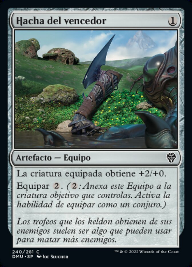 Hacha del vencedor