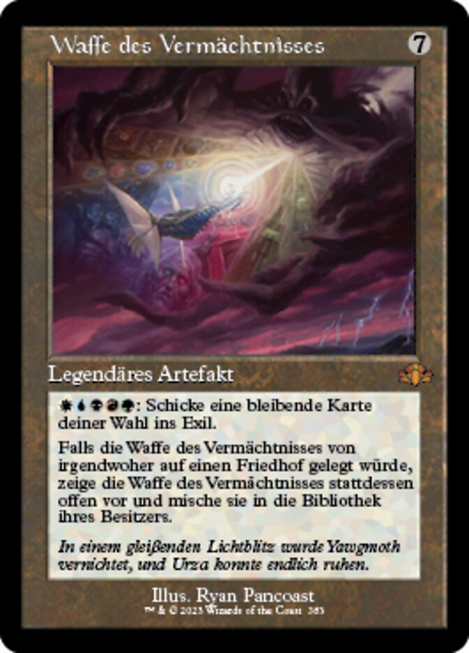 Waffe des Vermächtnisses