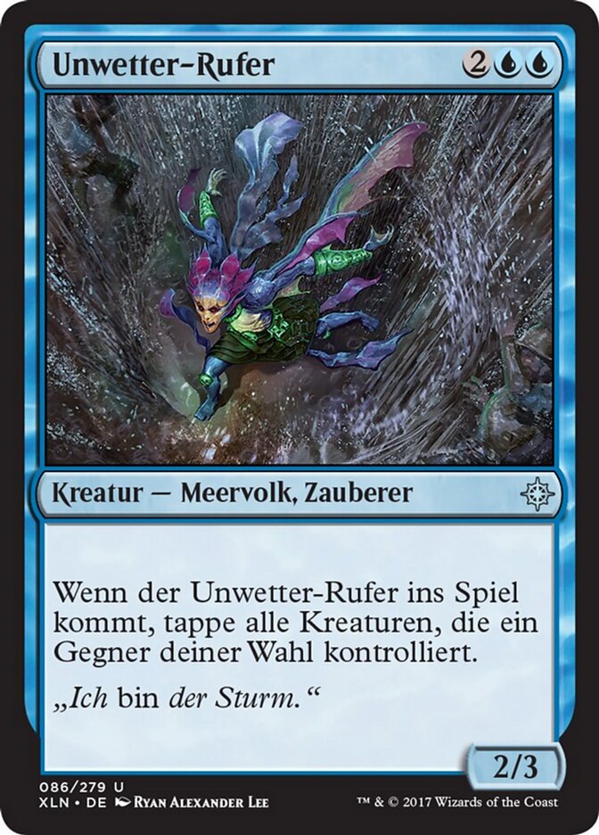 Unwetter-Rufer
