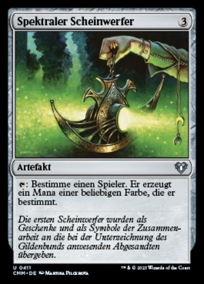 Spektraler Scheinwerfer