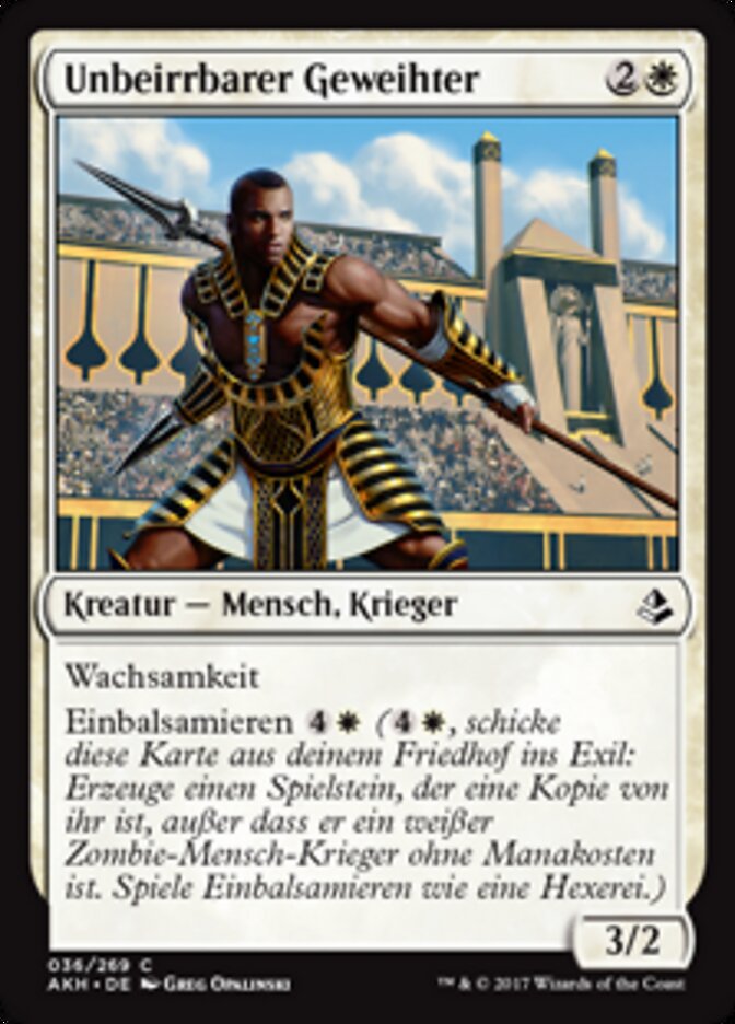 Unbeirrbarer Geweihter