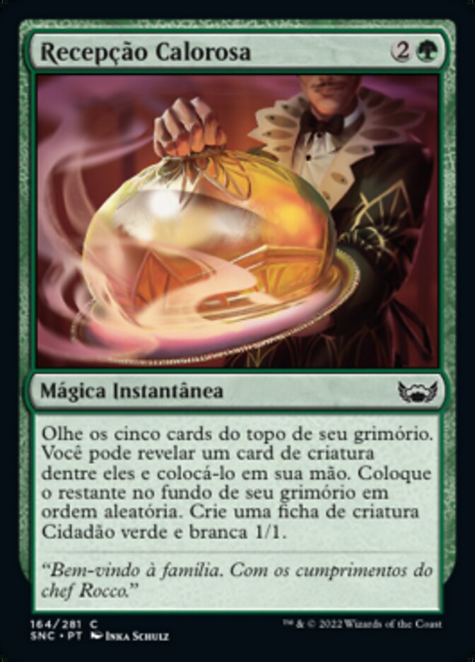 Recepção Calorosa