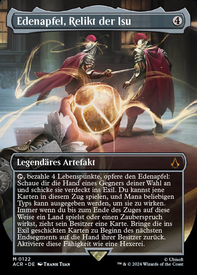 Edenapfel, Relikt der Isu