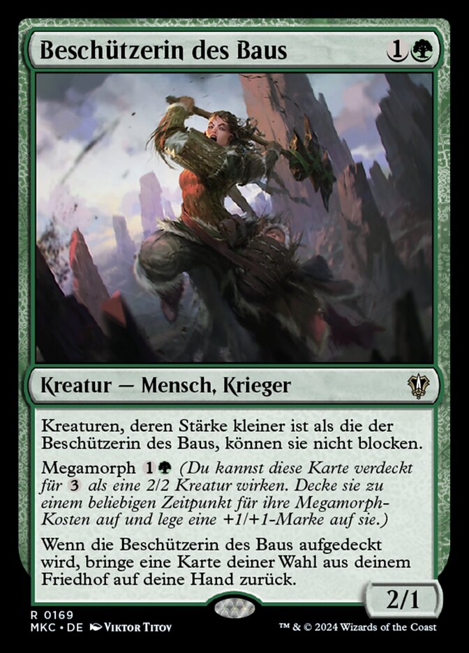 Beschützerin des Baus