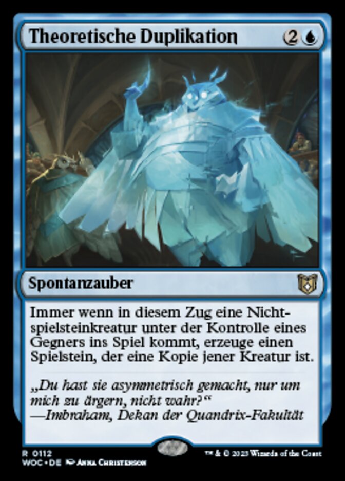 Theoretische Duplikation