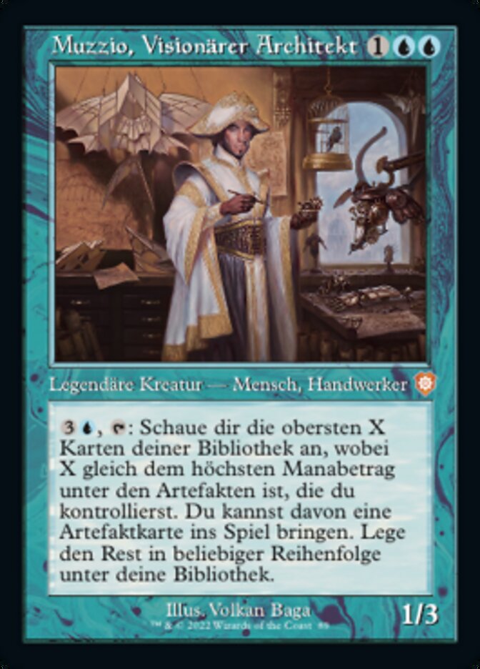 Muzzio, Visionärer Architekt