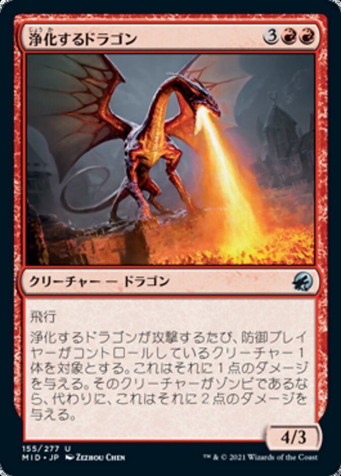 浄化するドラゴン
