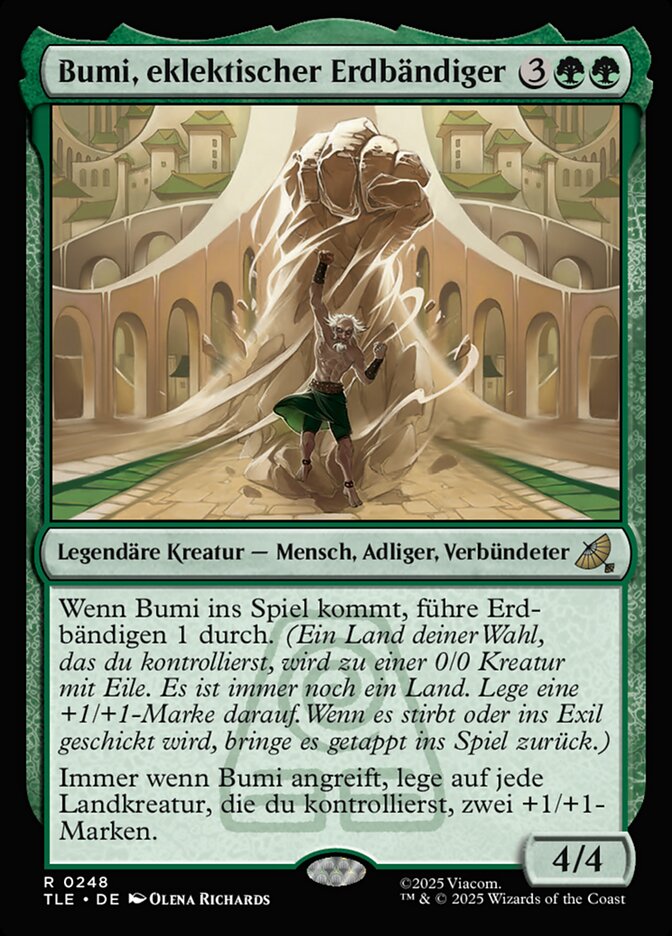 Bumi, eklektischer Erdbändiger