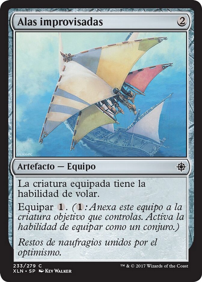 Alas improvisadas