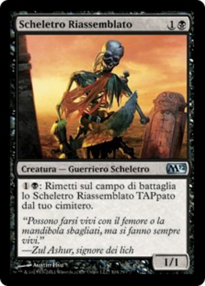 Scheletro Riassemblato