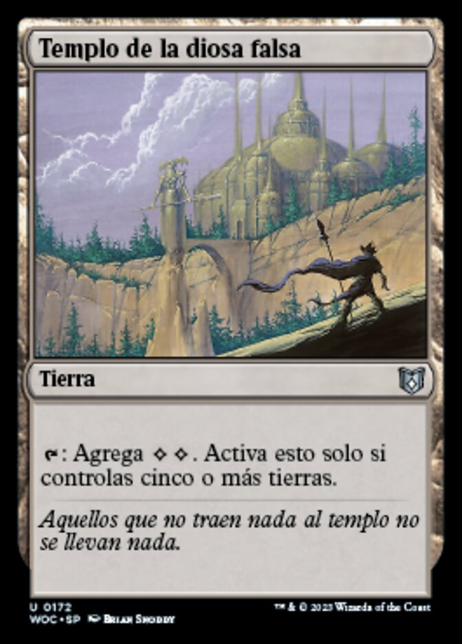 Templo de la diosa falsa