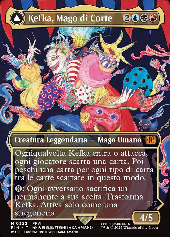 Kefka, Court Mage // Kefka, Ruler of Ruin