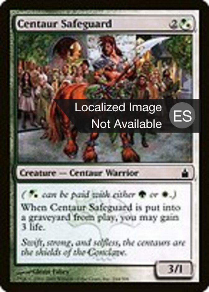 Protector centauro