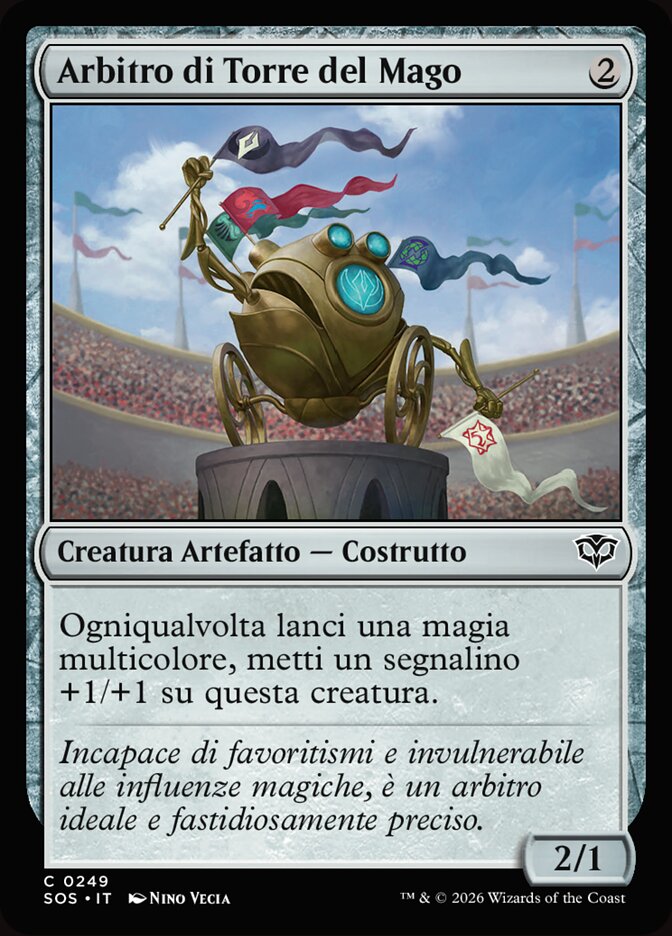 Arbitro di Torre del Mago