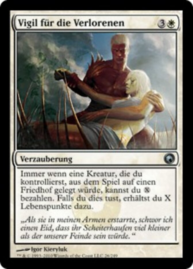Vigil für die Verlorenen