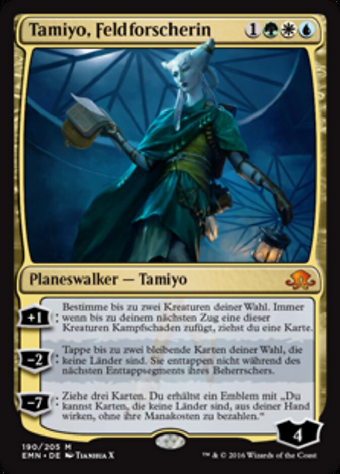 Tamiyo, Feldforscherin