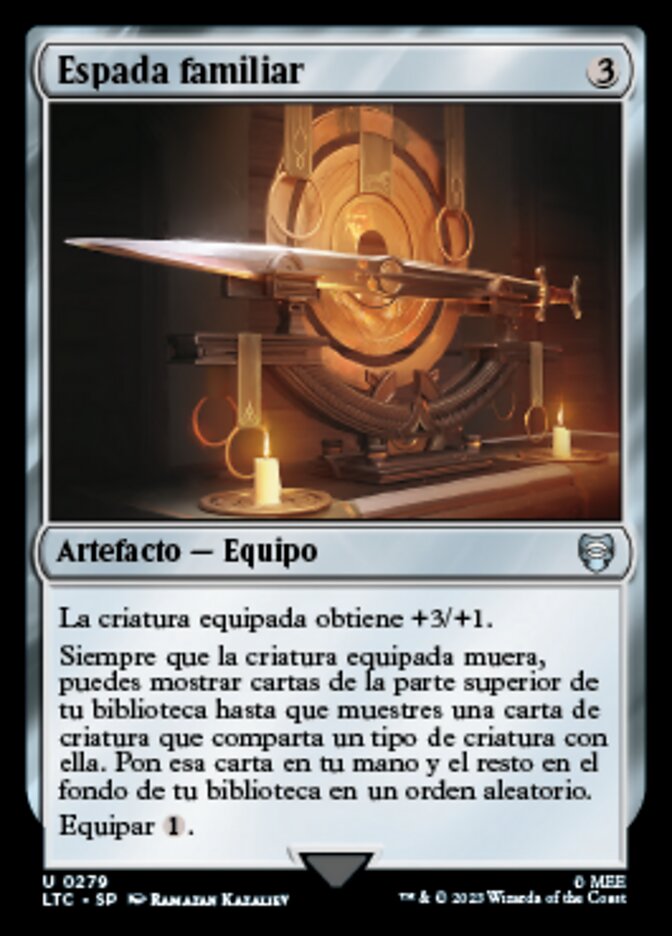 Espada familiar