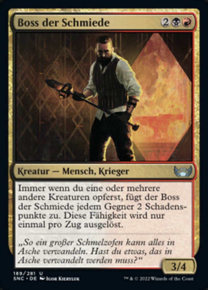 Boss der Schmiede