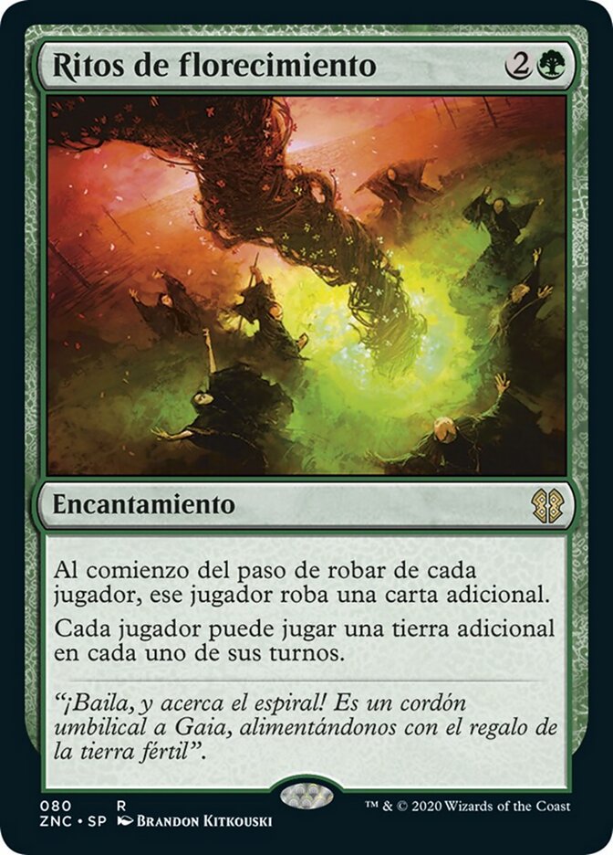 Ritos de florecimiento