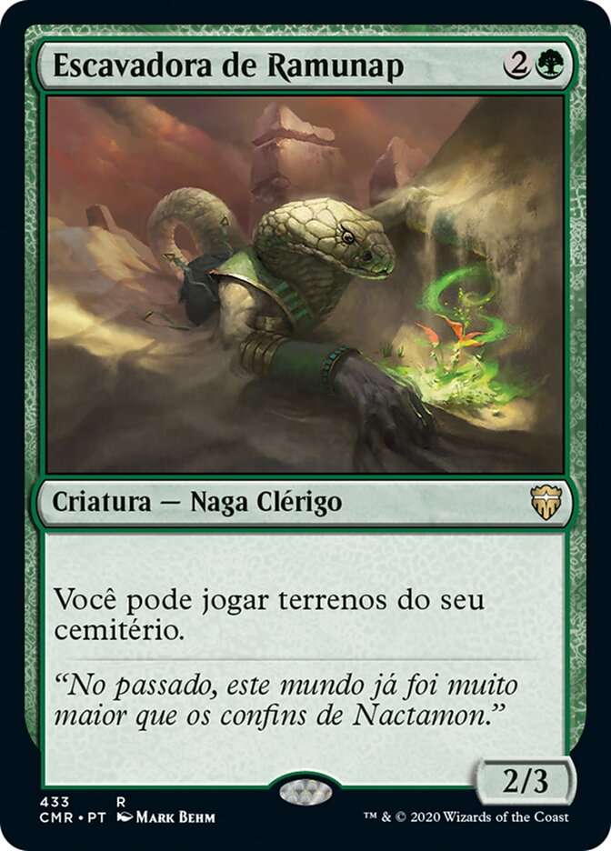 Escavadora de Ramunap