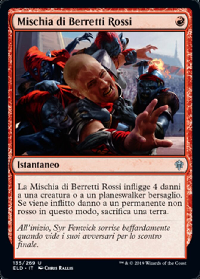 Mischia di Berretti Rossi