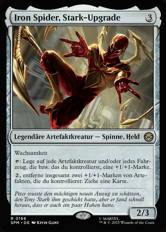Iron Spider, Stark-Upgrade