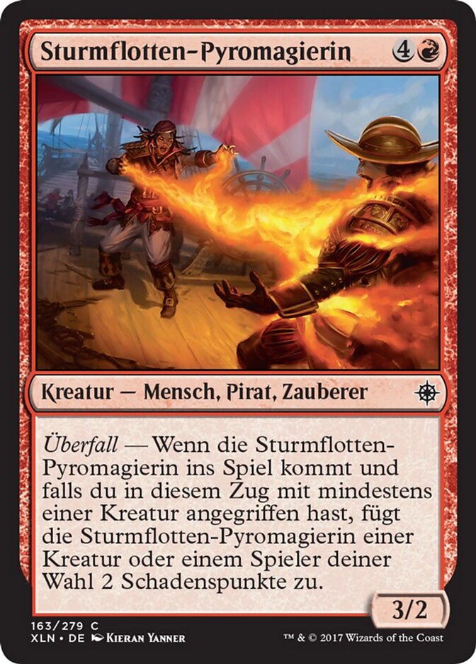 Sturmflotten-Pyromagierin