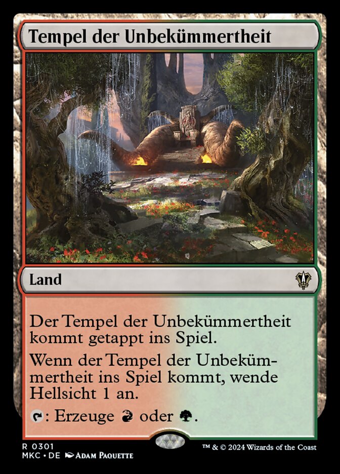 Tempel der Unbekümmertheit