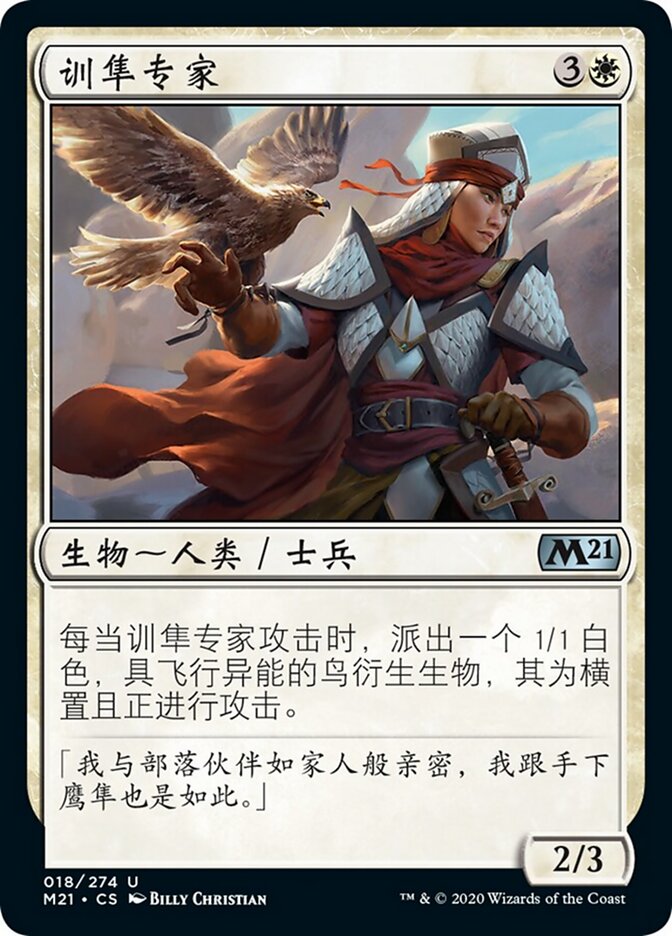 训隼专家
