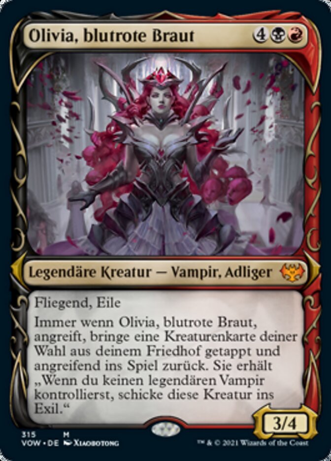 Olivia, blutrote Braut